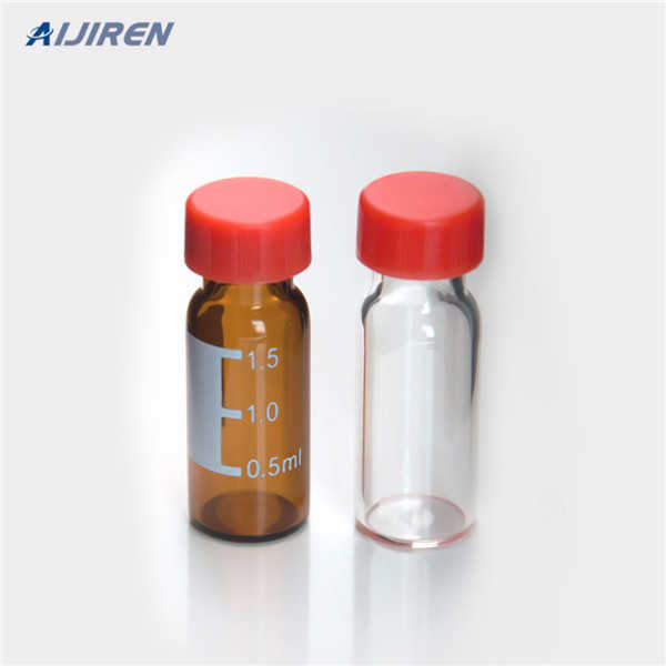 PTFE/Silicone septa autosampler crimp cap vial manufacturer